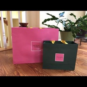 FREE Kate Spade gift bags. Set of 2